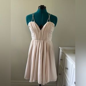 H&M Dress (Nude/Cream, US 4)